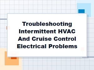 Diagnosing Electrical Issues with Hvac Blend Door Actuators